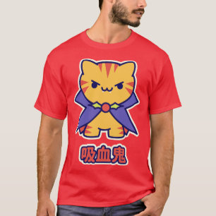 Camiseta Kawaii Vampire Kitty