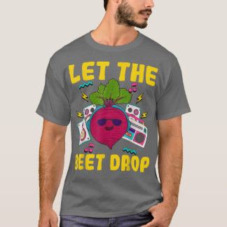 Camiseta Kawaii Vegetable Pun Vegan Music Avers Beet Pun