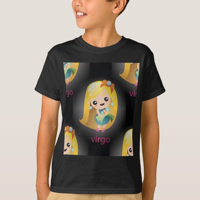 Camiseta kawaii virgo (Anverso)