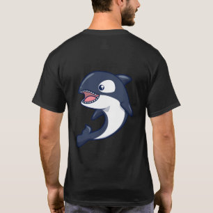 Camiseta Kawaii Whale Orca