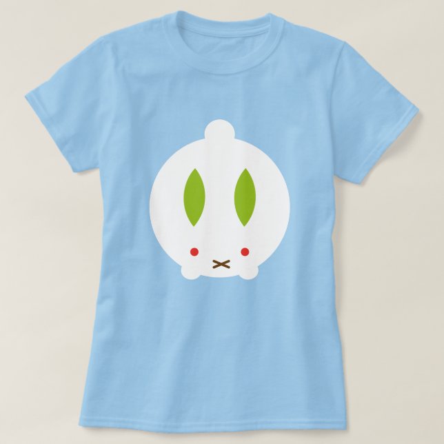 Camiseta Kawaii Winter Snow Bunny (Diseño del anverso)