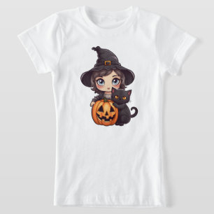 Camiseta Kawaii Witch Chica