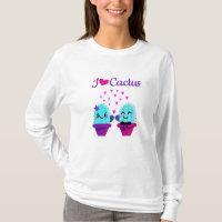 kawaii y amor por el cactus lindo