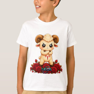 Camiseta Kawaii Zodiac Neos Aries