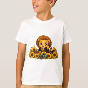 Camiseta Kawaii Zodiac Neos Leo