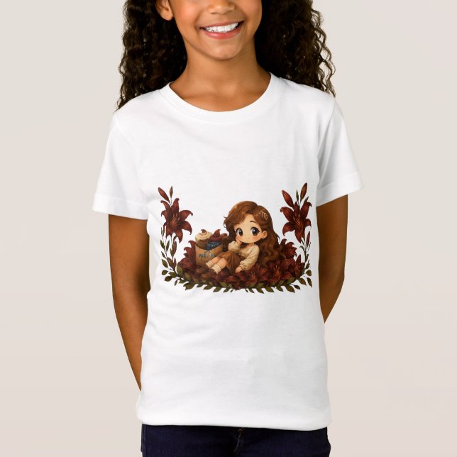 Camiseta Kawaii Zodiac Neos Virgo (Anverso)