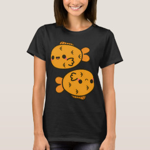 Camiseta Kawaii zodíaco-Piscis