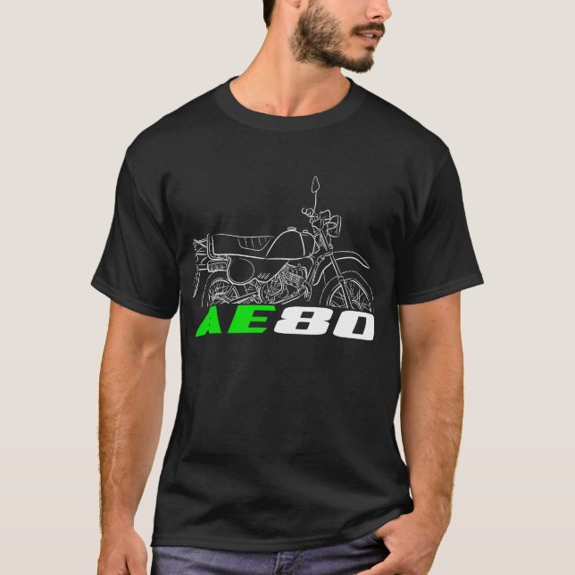Camiseta Kawasaki AE80 1981-1986 (Anverso)