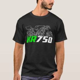 Camiseta Kawasaki KR750 Nake 1975-1979
