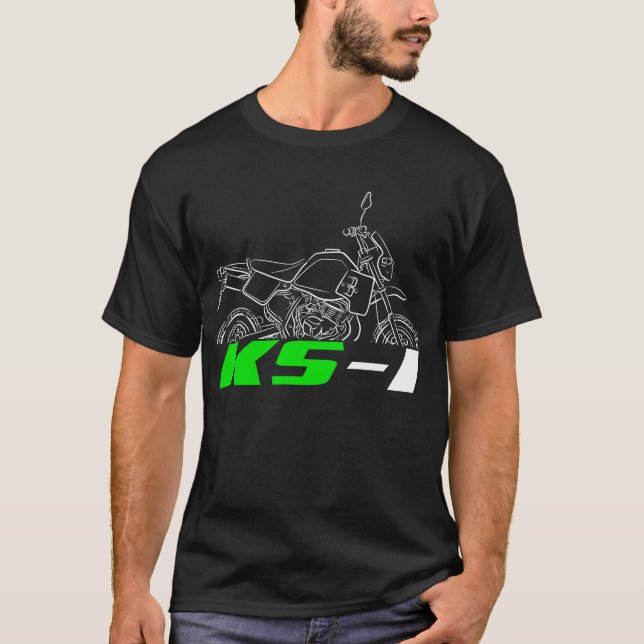 Camiseta Kawasaki KS-I 1987-1989 (Anverso)