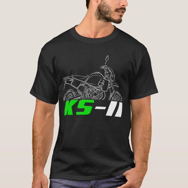 Camiseta Kawasaki KS-II 1987-1989 (Anverso)