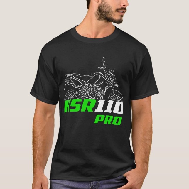 Camiseta Kawasaki KSR110 Pro 2014-2024 (Anverso)