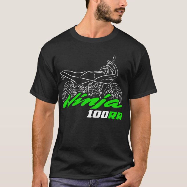 Camiseta Kawasaki Ninja 100RR 1992-2003 (Anverso)