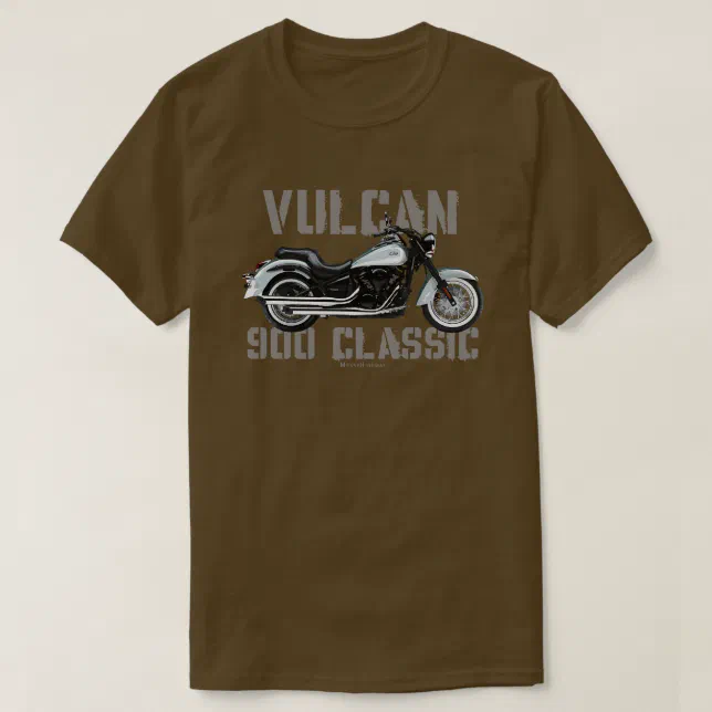 Camiseta Kawasaki Vulcan 900 Sg blanco clasico Zazzle.es