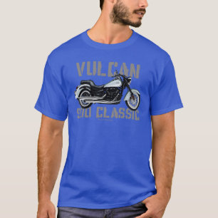 Camiseta Kawasaki Vulcan 900 Sg blanco clásico