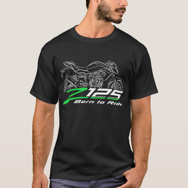 Camiseta Kawasaki Z125 2019-2024 (Anverso)