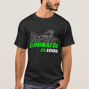 Camiseta Kawasaki ZL1000 Eliminator 1987-1988