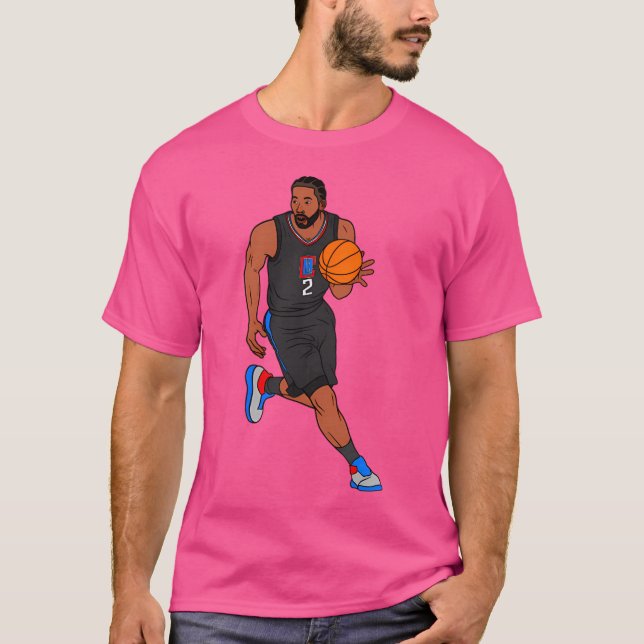 Camiseta Kawhi Leonard - Baloncesto de Los Ángeles (Anverso)