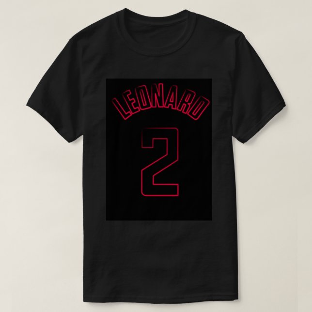 Camiseta Kawhi Leonard Nº 2 (Diseño del anverso)