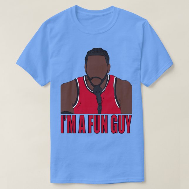 Camiseta Kawhi Leonard Soy Un Tipo Divertido (Diseño del anverso)