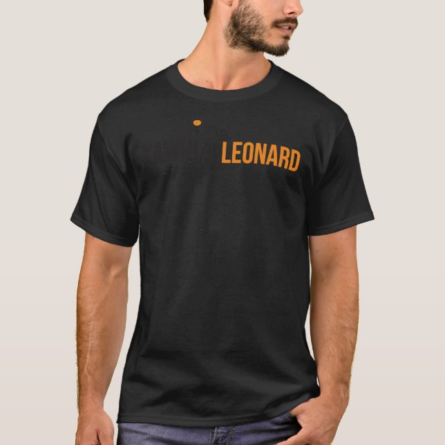 Camiseta Kawhi Leonard V-Neck  (Anverso)