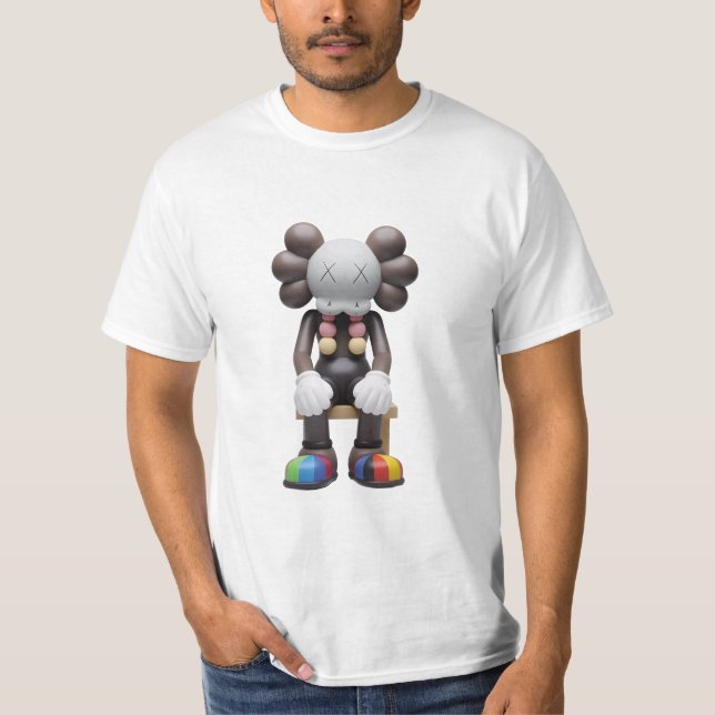 Camiseta kaws en reposo (Anverso)