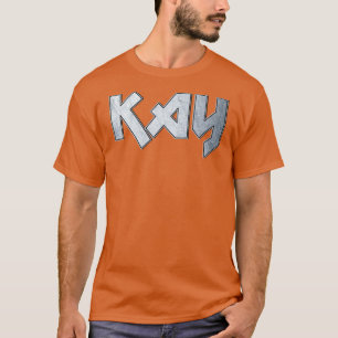 Camiseta Kay metalizado fuerte