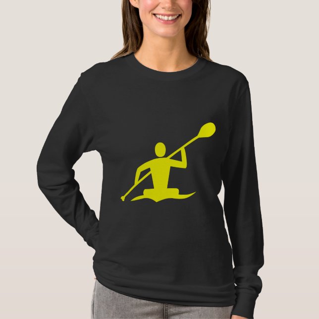 Camiseta Kayak - Amarillo (Anverso)