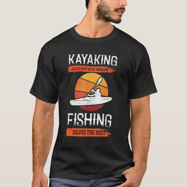 Camiseta Kayak Angler Pesca  Kayak (Anverso)