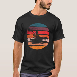 Camiseta Kayak Atardecer Vintage