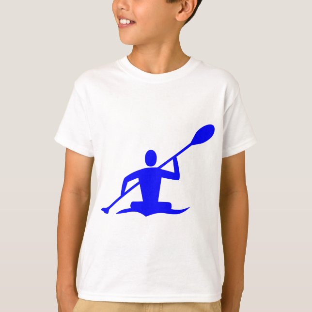 Camiseta Kayak - Azul (Anverso)