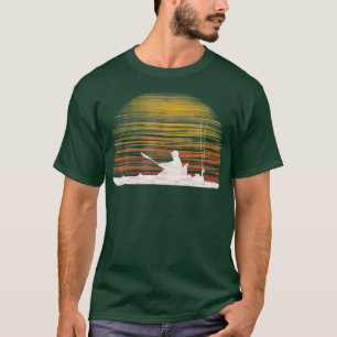 Camiseta Kayak Bass Pescador de Kayak Angler