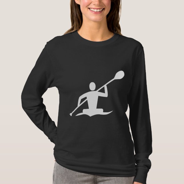 Camiseta Kayak - Blanco (Anverso)