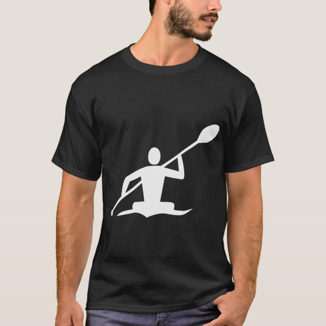 Camiseta Kayak - Blanco (Anverso)