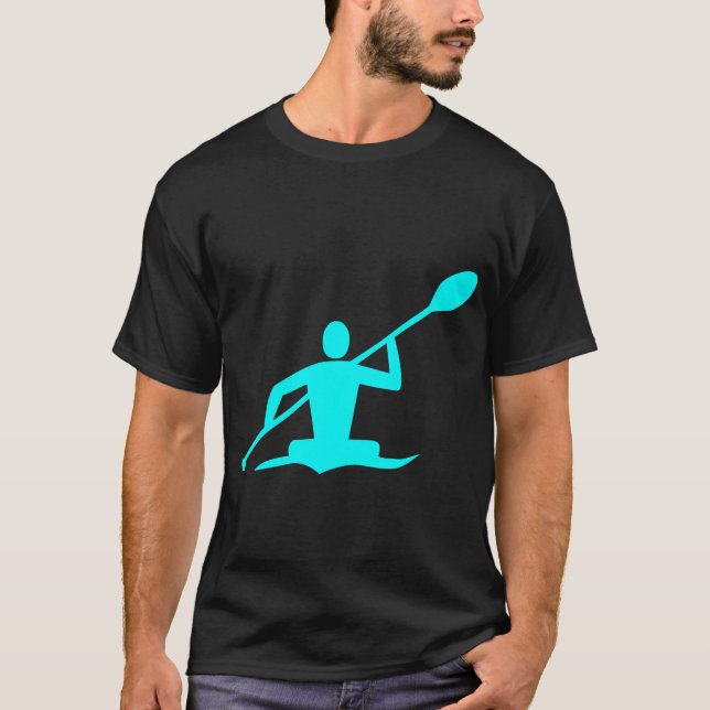 Camiseta Kayak - Cian (Anverso)