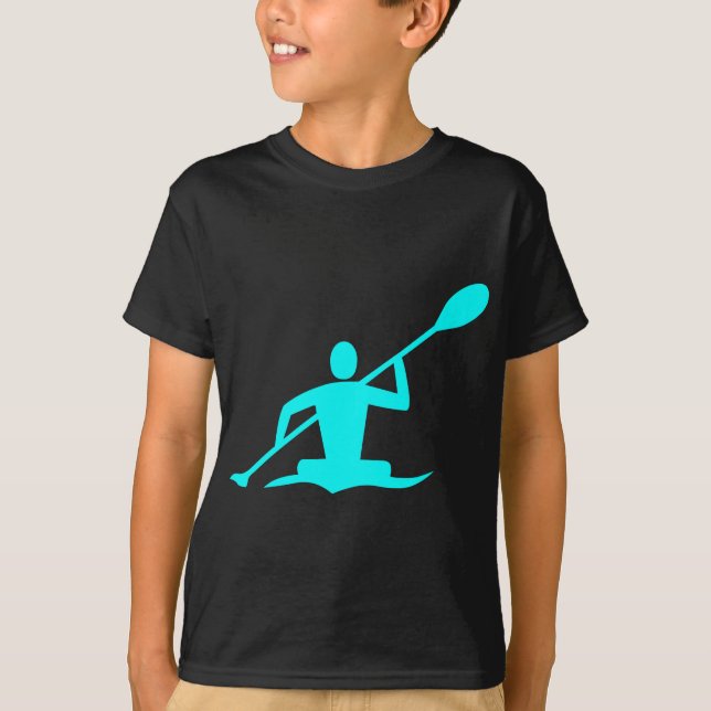 Camiseta Kayak - Cian (Anverso)
