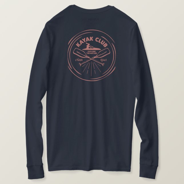 Camiseta Kayak Club (Reverso del diseño)