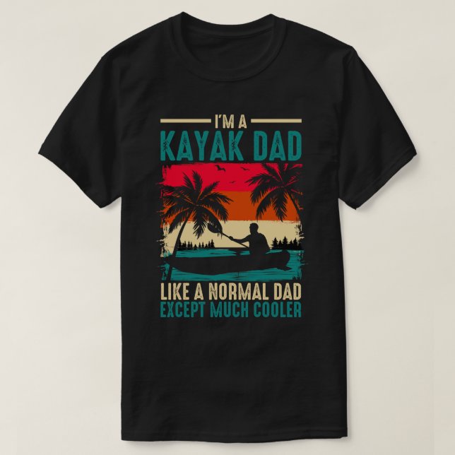 Camiseta Kayak Dad (Diseño del anverso)