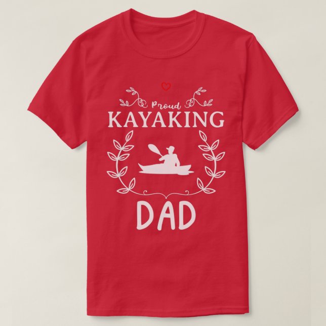 Camiseta Kayak Dad Divertido Diseño Para Regalo (3) (Diseño del anverso)