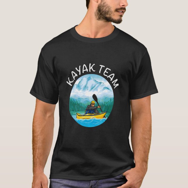 Camiseta Kayak de grupo (Anverso)