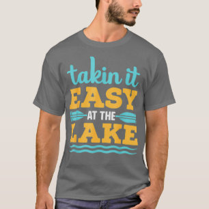 Camiseta Kayak En La Cita Del Lago Cita Funny Sayings