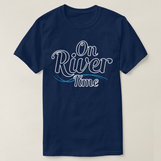 Camiseta Kayak en la época del río (Diseño del anverso)