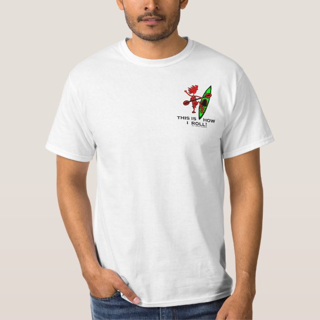 Camiseta Kayak esto es cómo ruedo II (Anverso)