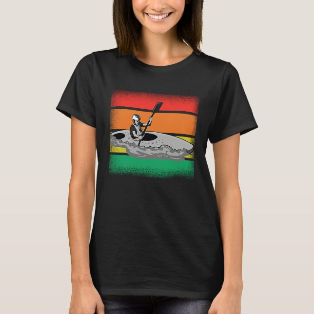 Camiseta Kayak  for men women kayak canoe paddling (Anverso)
