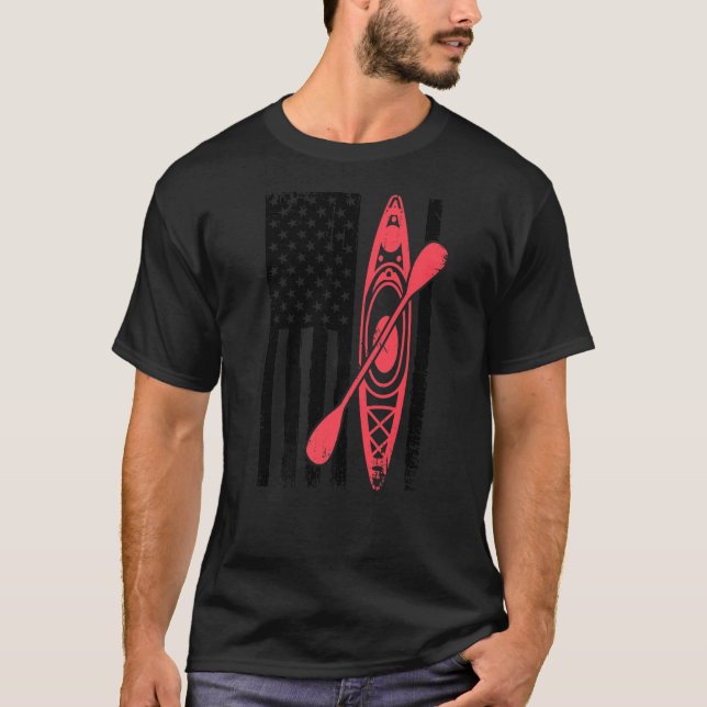Camiseta Kayak Guay Para Hombres Mujeres Kayak Pescando Est (Anverso)