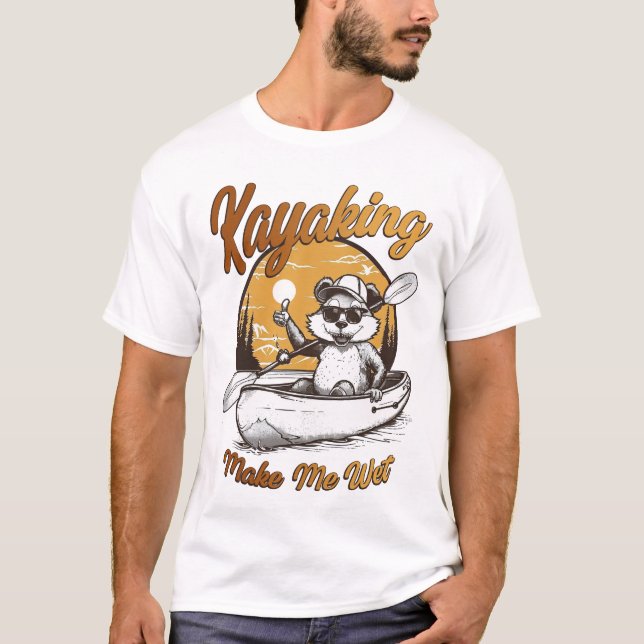 Camiseta Kayak - Háganme Wet (Anverso)