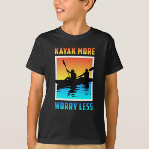 Camiseta Kayak Kayak Canoe Canoeing Paddle Funny Gift