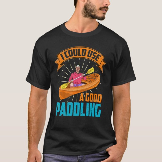 Camiseta Kayak Kayak Kayaker Canoe Boing Kayak (Anverso)
