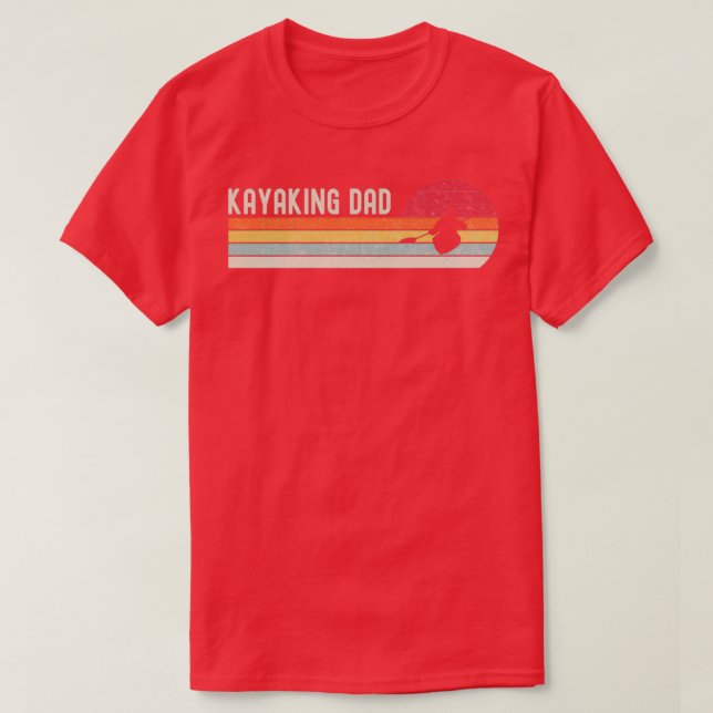 Camiseta Kayak Kayak Papá Regalo del Día del Padre Kayak Pl (Diseño del anverso)