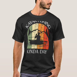 Camiseta Kayak Kayak Pescador Pescador Verano Ropa Gra